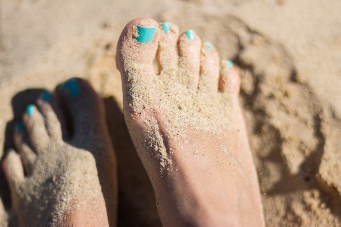 Summer feet care