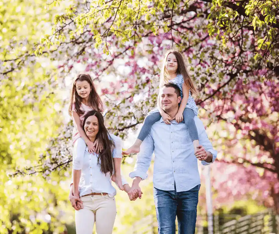 spring healthy feet