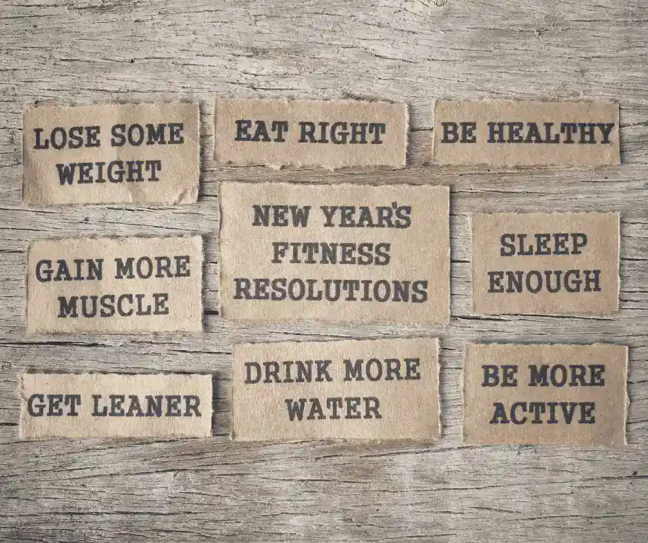 New Year resolutions